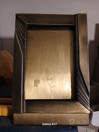 Cornice cimiteriale in bronzo 
