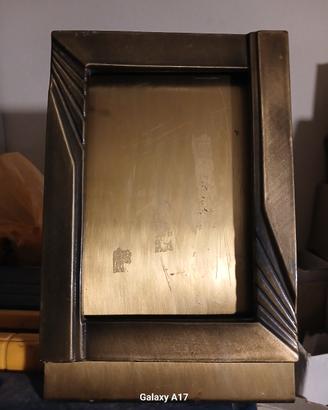 Cornice cimiteriale in bronzo 