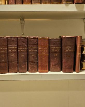 LEGGI e DECR. DEL REGNO D'ITALIA DAL 1915 al 1930