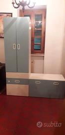 Cameretta bambini IKEA completa + letto con sponda