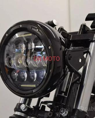 Faro multiled big 190 mm cafè Racer