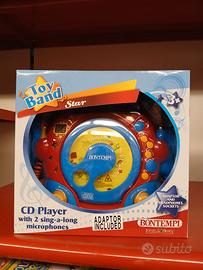 Bontempi Toy Band Star Lettore CD con 2 microfoni 