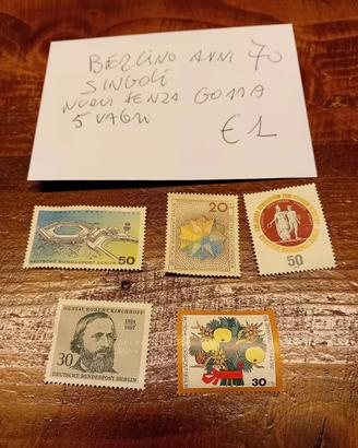 Germania francobolli nuovi