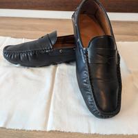 mocassini uomo pelle neri