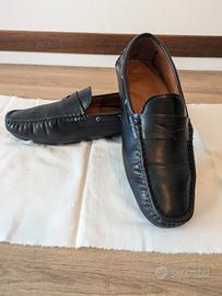 mocassini uomo pelle neri