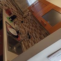 Cucina modulare color ciliegio