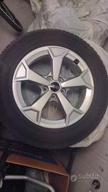 Cerchi e gomme termiche audi Q3