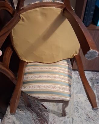 3 sedie stile classico 