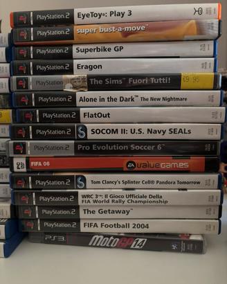 Giochi vari ps2 ps3 ps4