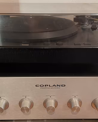 Amplificatorevalvolare COPLAND giradischi TEKSONOR