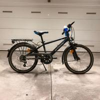 BICI B'TWIN 24" NERA 6V BAMBINO/RAGAZZO