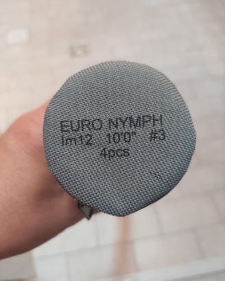 Canna Mosca Euro Nymph Loomis IM12 10'0" #3 4 pezz