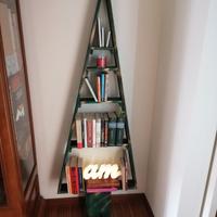 albero di natale in legno