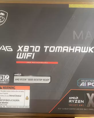 Scheda Madre MSI MAG X870 TOMAHAWK WIFI (NUOVA)