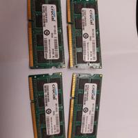 RAM 4x 8GB SO-DIMM DDR3 1333MHz (MAC)
