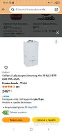 scaldino vailant a gas GPL nuovo