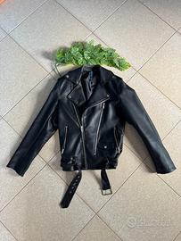 Giubbotto Biker Zara Man - Nero - Taglia S