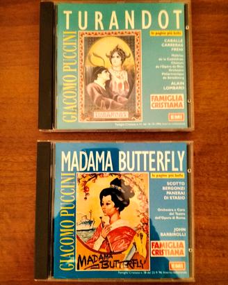 CD "Turandot e Madama Butterfly" di G. Puccini 