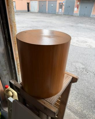 Sgabelli bassi legno teak design moderni coppia