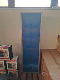 Cassettiera Porta CD in Metallo 