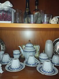 servizio tazze da te 8 pezzi  Bavaria porcellana 