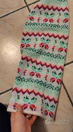 cuffia lunga con pon pon