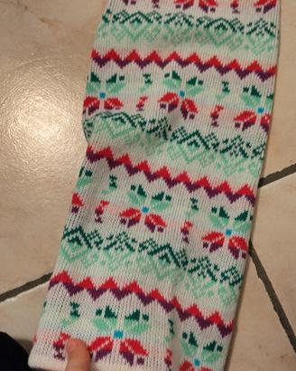 cuffia lunga con pon pon