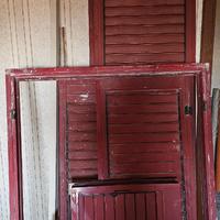 infissi in alluminio in buono stato