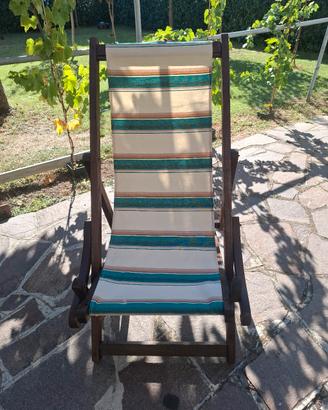 sdraio mare e giardino anni 50 