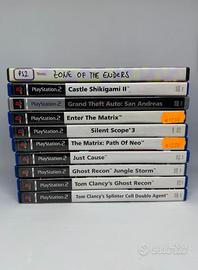 Lotto giochi PlayStation 2 PS2