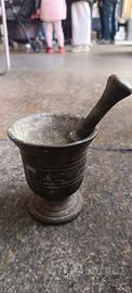 Mortaio antico bronzo