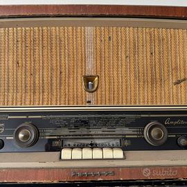 Radio d'epoca a valvole Philips Amplitone BI 571A