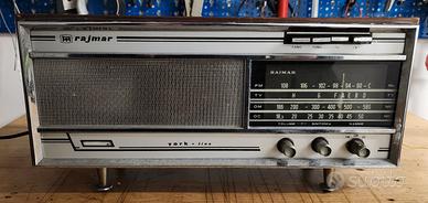 Radiio anni 60 a valvole funzionante