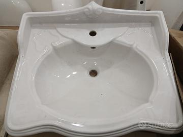 Lavabo azzurra ceramica Victorian Style