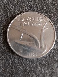 10 Lire 1952 Spighe di Grano Italia