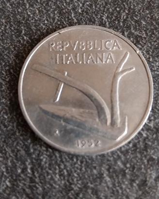 10 Lire 1952 Spighe di Grano Italia