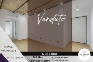 Appartamento di 61 m² con 2 locali a Roma