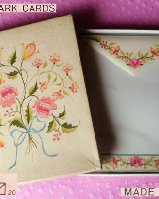 HALLMARK Vintage 1960 1980 CARTA da LETTERE papel