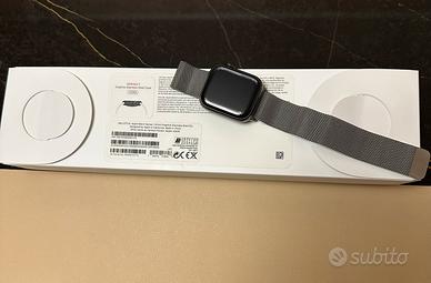 Apple watch 7 GPS + Cellular cassa 41mm in Acciao