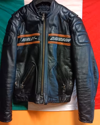 Harley Davidson giubbotto pelle vintage 1998 
