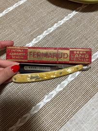 Rasoio a mano libera Anni 50’ - Solingen-  Raro