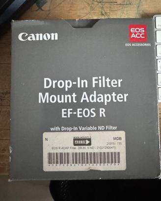 Canon Drop-in filter Mount Adapter EF-EOS R