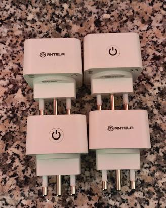 Set di 4 Prese Smart, come nuove!