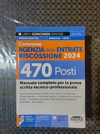 libro Concorso AdE 2024