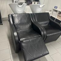 Lavatesta Maletti con alza gambe e massaggio