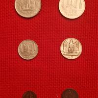 monete Genova e regno d'italia con argento 