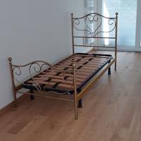 Letto in ottone