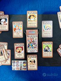One Piece – 60 card + 32 sticker Wanted 92 Pcs
