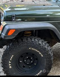 cerchi in lega 15x8 - 18 per jeep tj