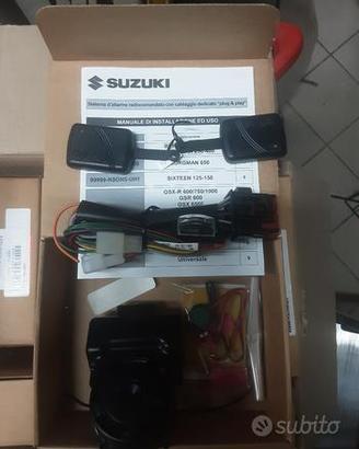 Allarme con telecomando suzuki sixteen 50/125
